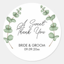 A Sweet Thank You Favour, Treat, Gift 