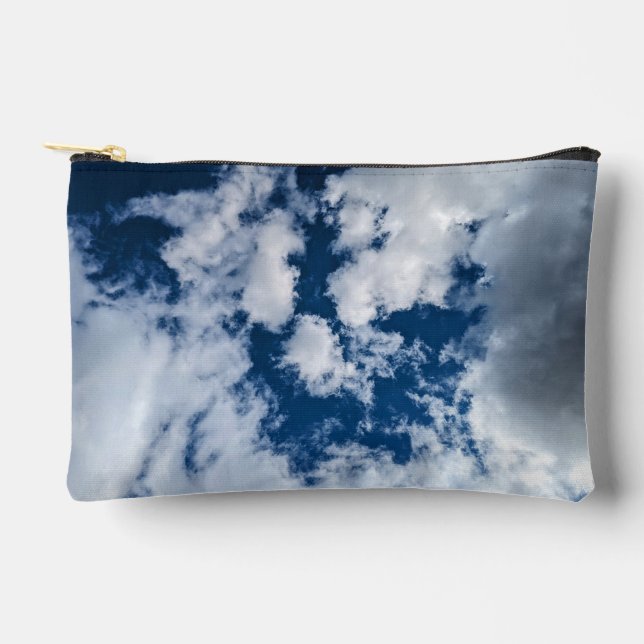 A swirl in the clouds accessory pouch (Front)