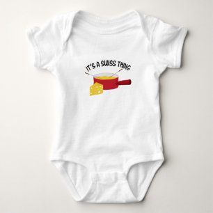 A Swiss Thing Baby Bodysuit