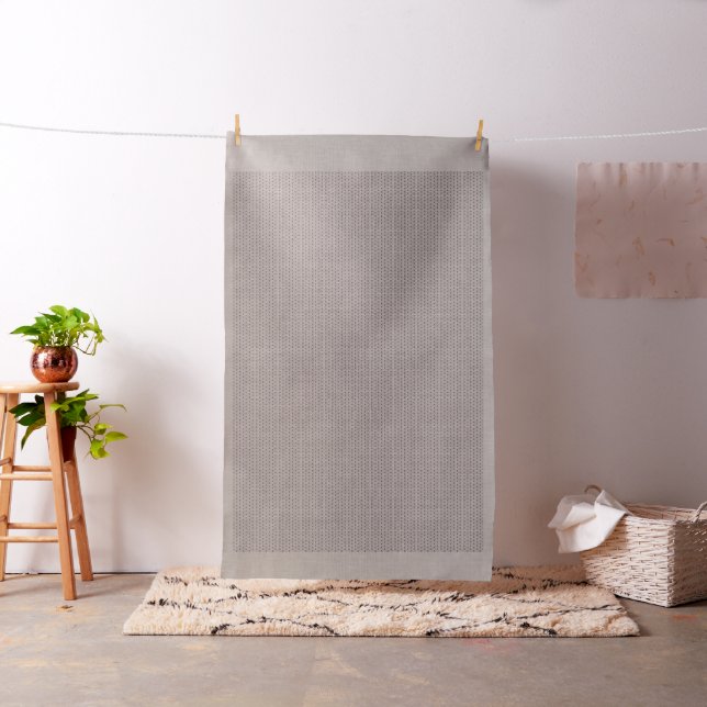A symmetrical white wrapping paper featuring a rep fabric (In Situ)