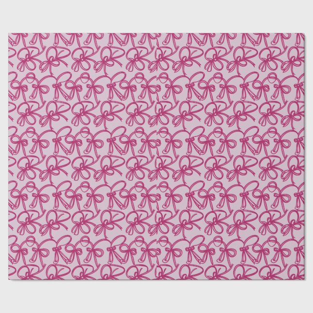 A Symphony of Ribbons Wrapping Paper (Seam)