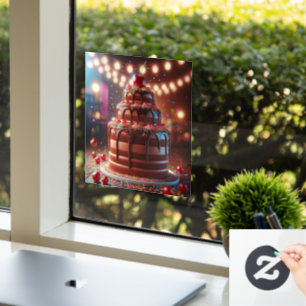 A Symphony of Sweetness Window Cling