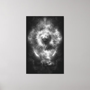 A-Synchronous Ethereal Clouds Canvas Print