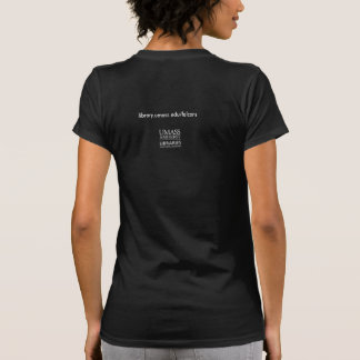 A t-shirt about the Du Bois Library falcons