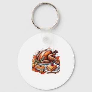 A Table Full of Gratitude Classic T-Shirt Keychain