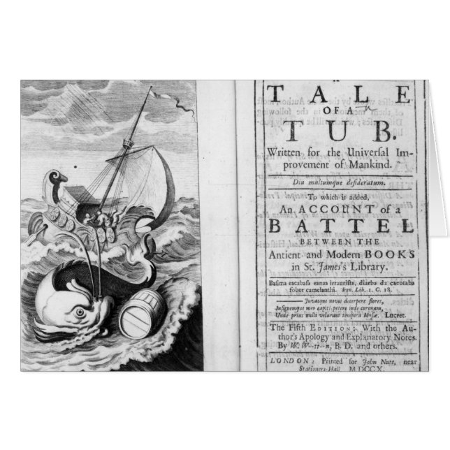'A Tale of a Tub' (Front Horizontal)
