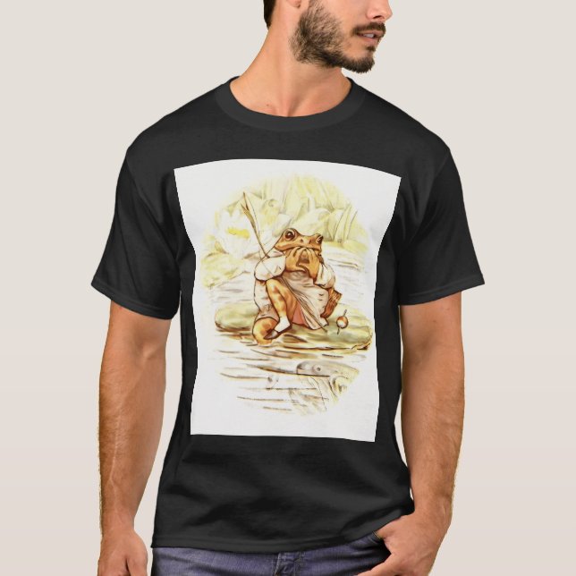 A Tale of Jerermy Fisher by Beatrix Potter T-Shirt (Front)