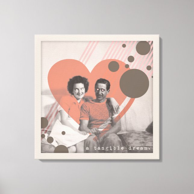 a tangible dream canvas print (Front)