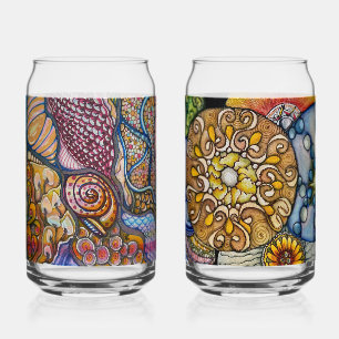 A tangled Pair Can Glass