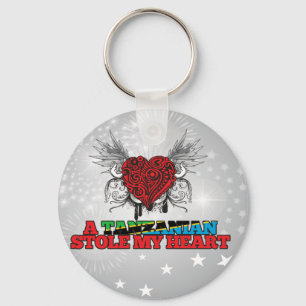 A Tanzanian Stole my Heart Keychain
