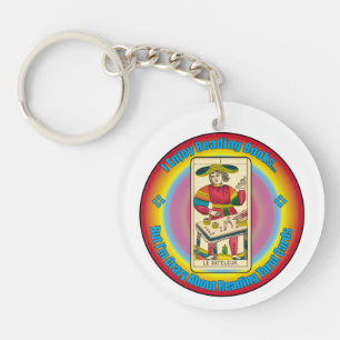 A Tarot Lover's Keychain