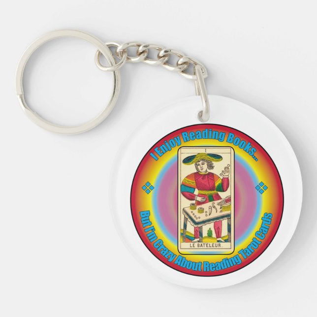A Tarot Lover's Keychain (Front)