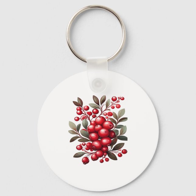 A Tart & Tasty Superfruit Classic T-Shirt Keychain (Front)