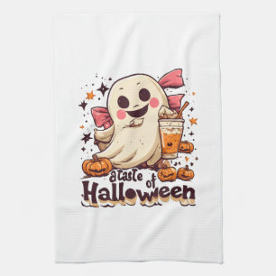 A Taste of Halloween Kitchen Towel