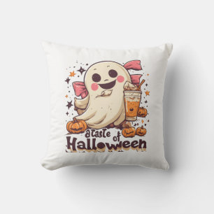 A Taste of Halloween Outdoor Pillow