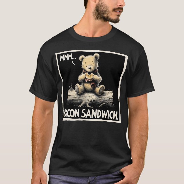 A Tasty Bacon Sandwich T-Shirt (Front)