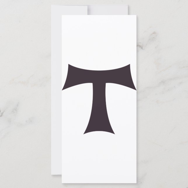 A tau cross Saint Anthony cross (Front)