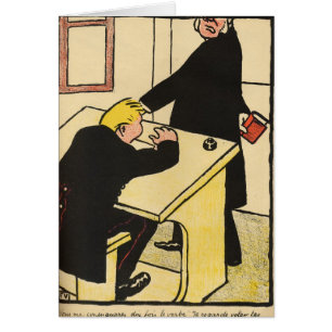 A teacher reprimands his pupil from Crimes