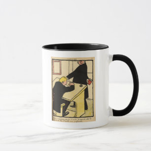 A teacher reprimands his pupil from Crimes Mug
