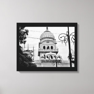 A Temple in India Canvas Print