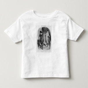 A tenant who owes three terms toddler t-shirt