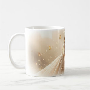 A Tender Dream Beside the Golden Clock Mug