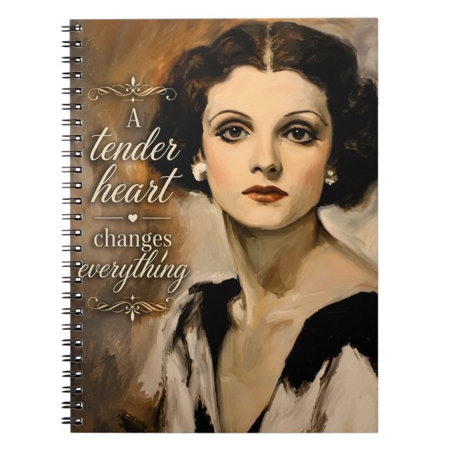 A Tender Heart Changes Everything Always Notebook (Front)