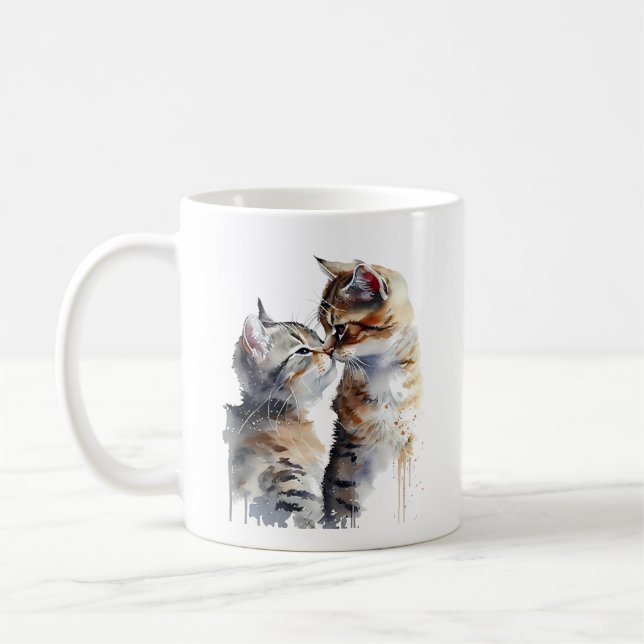 A TENDER MOMENT SHARED COFFEE MUG (Left)