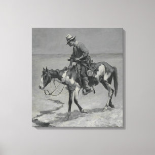 A Texas Pony Canvas Print