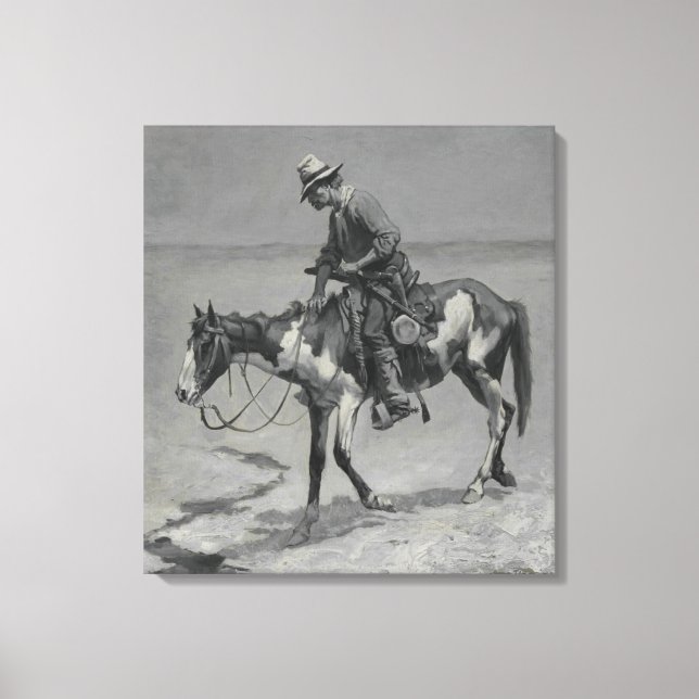 A Texas Pony Canvas Print (Front)