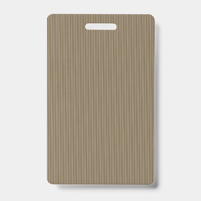 A textured background pattern in various shades of badge (Front)