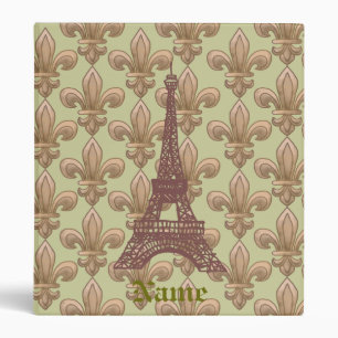 A The Eiffel Tower Binder
