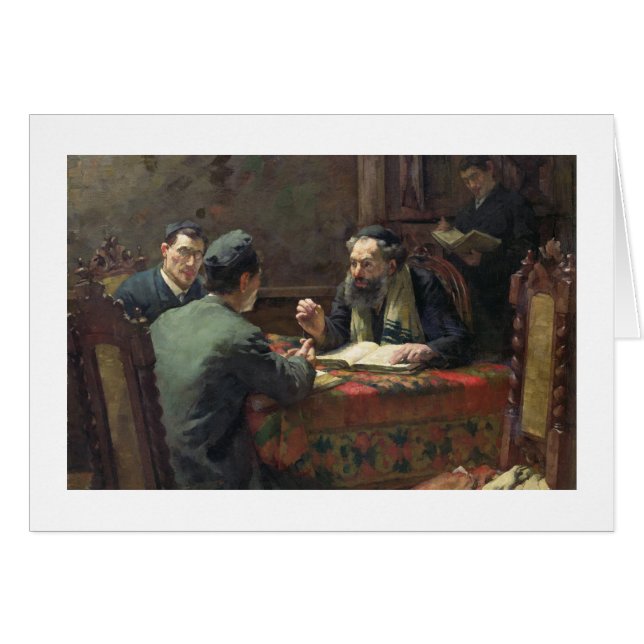 A Theological Debate, 1888 (Front Horizontal)