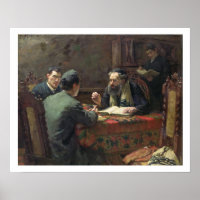 A Theological Debate, 1888
