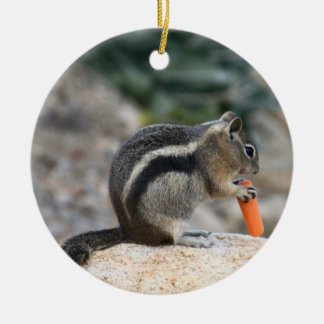 "A Thief and His Loot!" Ceramic Ornament