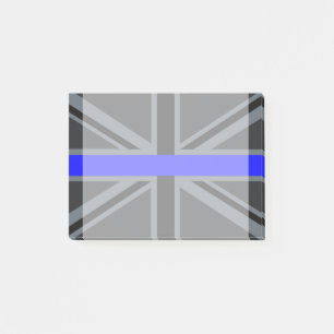 A Thin Blue Line Union Jack Post-it Notes