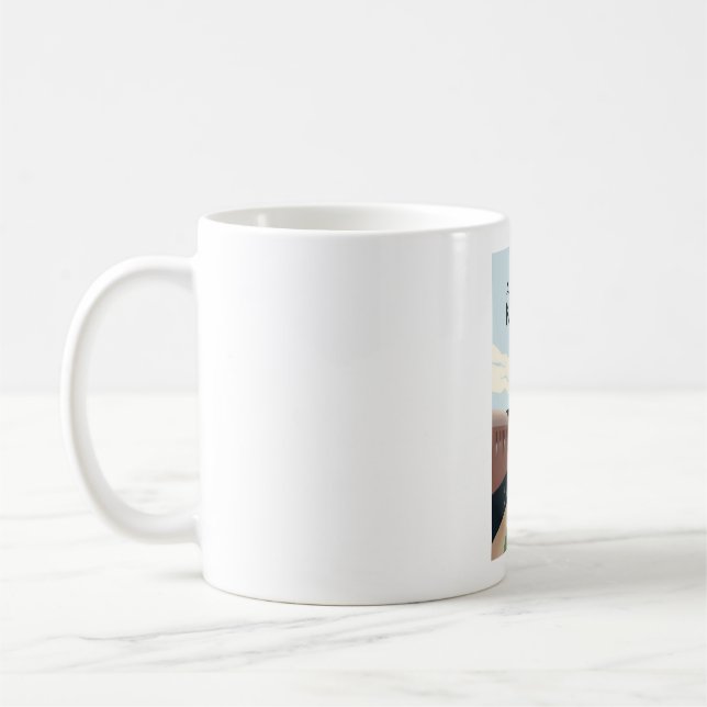 A Third Class Murder golden age mystery mug (Left)