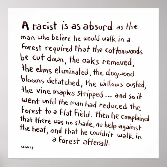 A Thought poster (Devant)