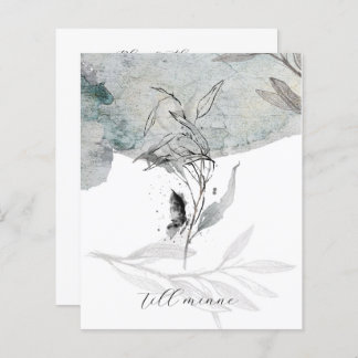 A thoughtfully designed sympathy card