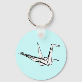 a thousand paper cranes keychain