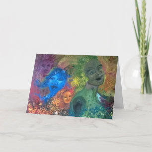 A Thousand Sisters Laughing Notecard