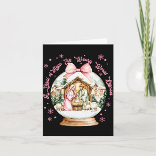 A Thrill Of Hope The Weary World Rejoices O Holy C Card