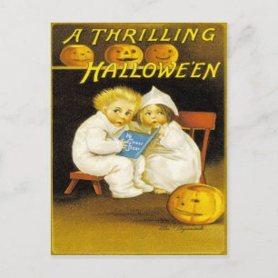 A Thrilling Halloween Postcard