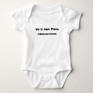 A ti pepi popa baby bodysuit