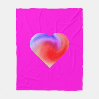 A Tidal Wave of Love Fleece Blanket
