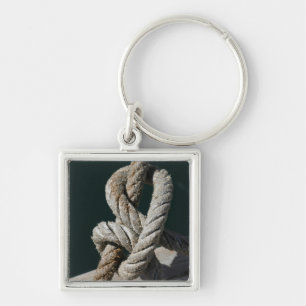 A Tied Knot On A Jetty   Portugal Keychain