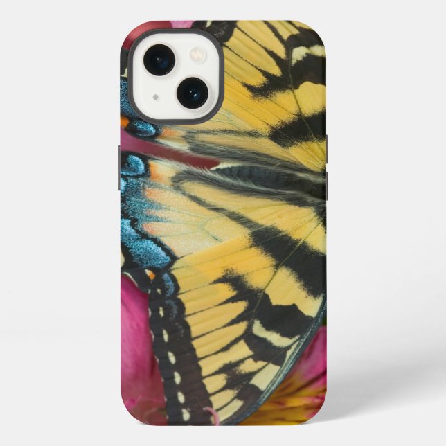 A Tiger Swallowtail Butterfly iPhone Case (Back)