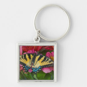 A Tiger Swallowtail Butterfly Keychain