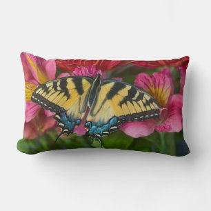 A Tiger Swallowtail Butterfly Lumbar Pillow