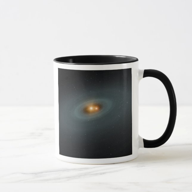 A tight pair of stars and a surrounding disc mug (Right)